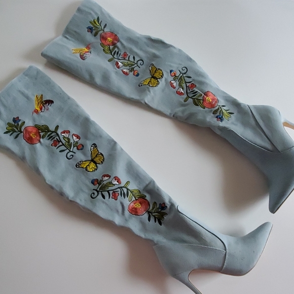 Cape Robin over the knee boots size 7½ - Picture 3 of 8